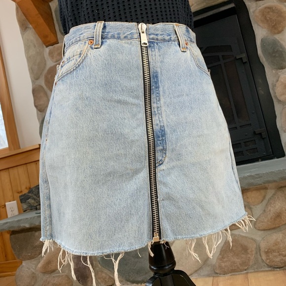 Re/Done Levi’s skirt Size 28 - Picture 1 of 16